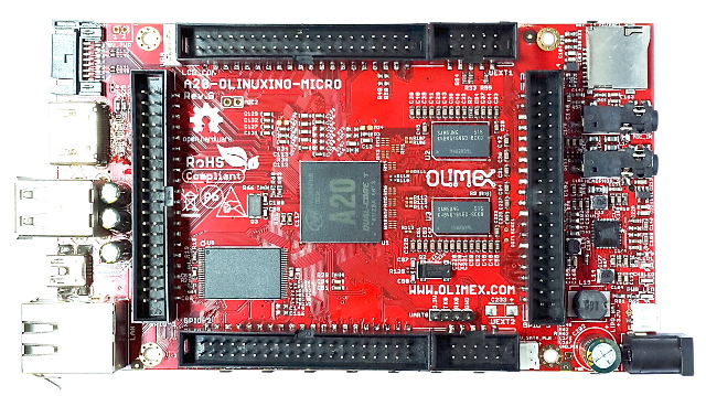 Image of A20 OLinuXino MICRO