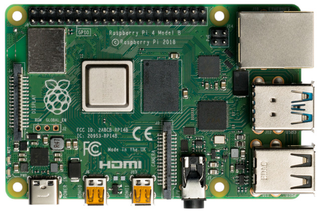 Imágen de Raspberry Pi 4 Modelo B