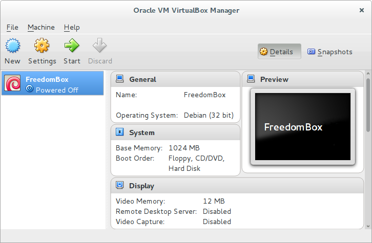 VirtualBox pro i386
